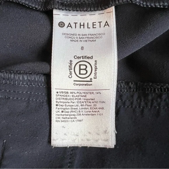 Athleta Endless High Rise Pant in Navy 8 - Picture 5 of 7